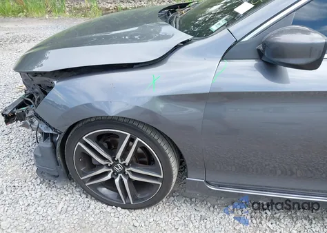 2017 Honda Accord Sport Se from USA, damaged, VIN 1HGCR2F18HA208150